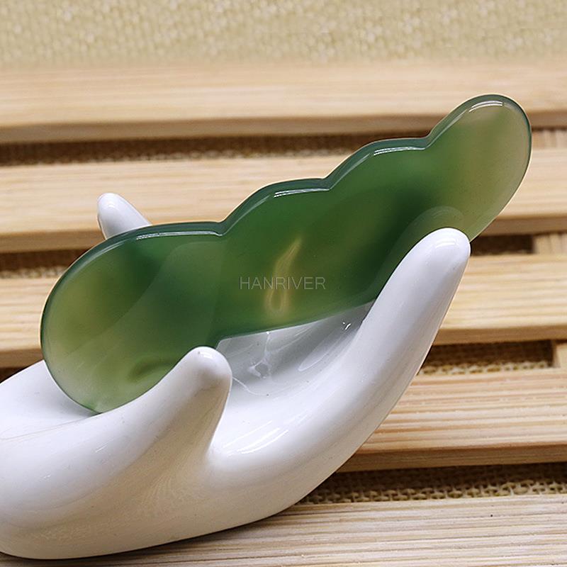 Alat Pijat Terapi SPA Akupunkt - Gua Sha Tool Rose Quartz ulasan dan harga