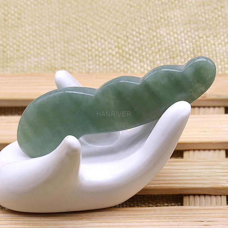 Alat Pijat Terapi SPA Akupunkt - Gua Sha Tool Rose Quartz ulasan dan harga