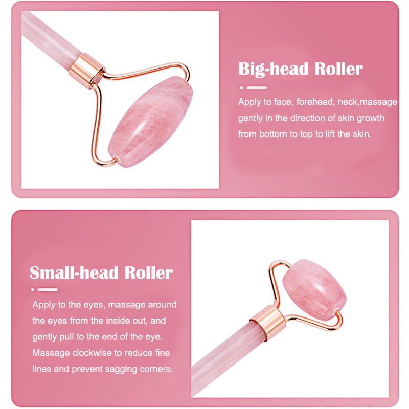 Alat Pijat Perawatan Kulit Lif - Gua Sha Tool Rose Quartz ulasan dan harga