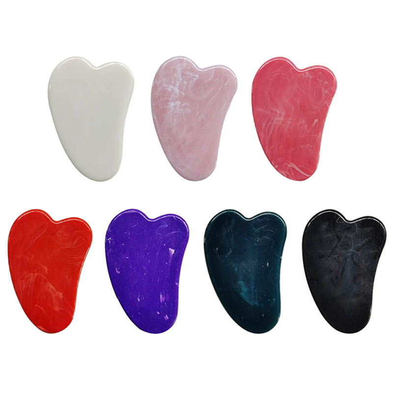 1 Buah Batu Giok Alami Papan P - Gua Sha Tool Rose Quartz ulasan dan harga