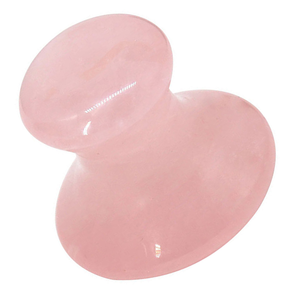 Alat Pijat Wajah Gua Sha Batu  - Gua Sha Tool Rose Quartz ulasan dan harga