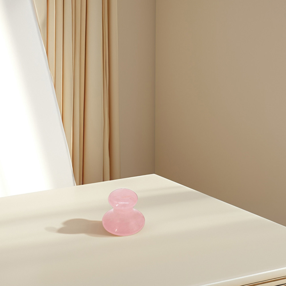 Alat Pijat Wajah Gua Sha Batu  - Gua Sha Tool Rose Quartz ulasan dan harga