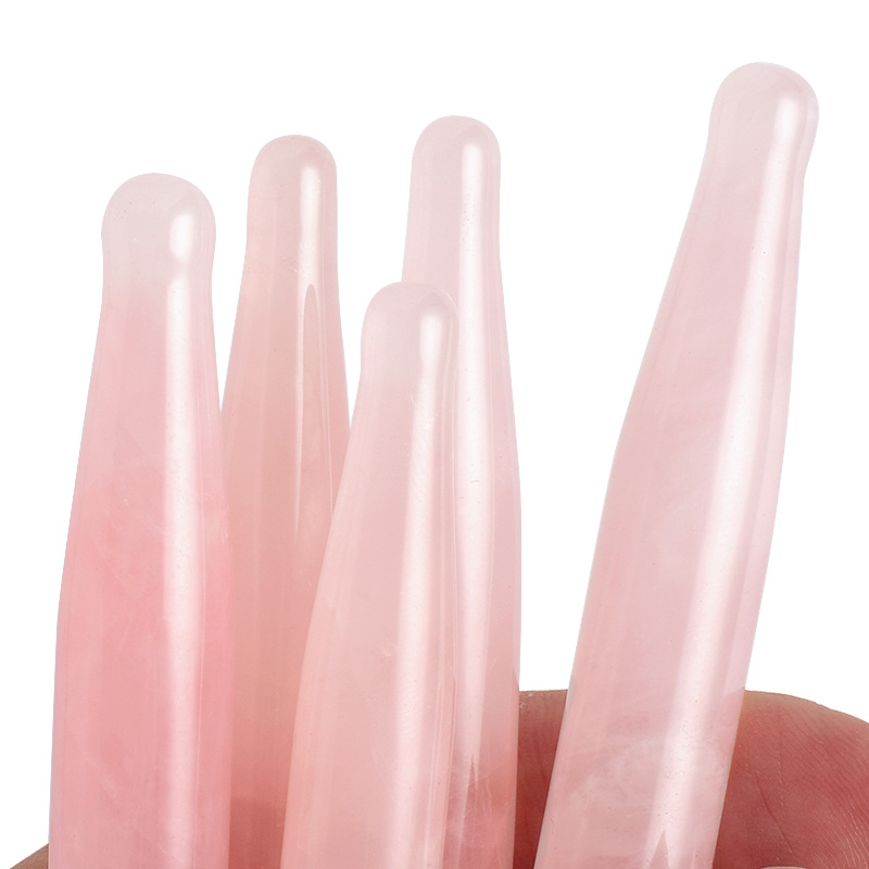 Pena pijat mata batu kuarsa ma - Gua Sha Tool Rose Quartz ulasan dan harga