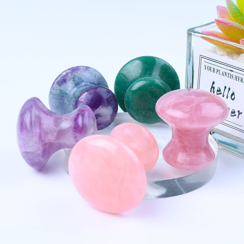 Alat pijat kerokan Gua Sha kua - Gua Sha Tool Rose Quartz ulasan dan harga