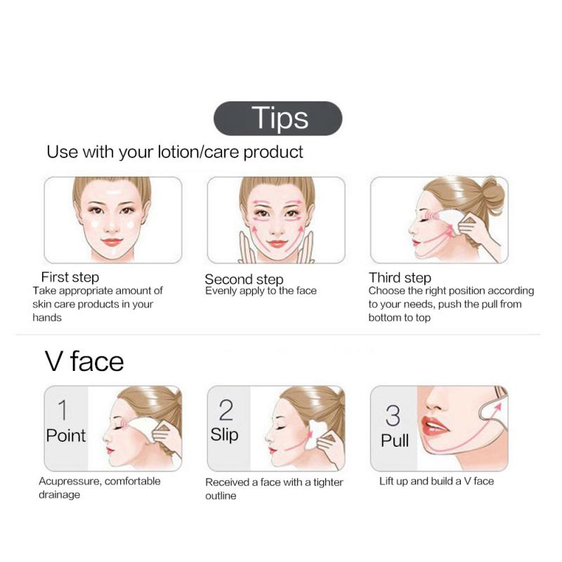 Batu Alam Giok Guas Pengikis M - Gua Sha Tool Rose Quartz ulasan dan harga