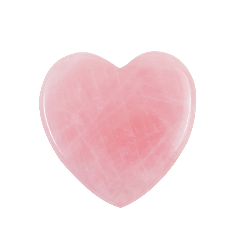 Alat perawatan wajah bentuk ha - Gua Sha Tool Rose Quartz ulasan dan harga