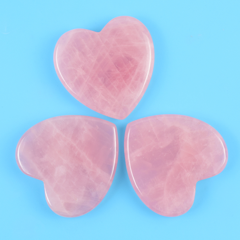 Alat perawatan wajah bentuk ha - Gua Sha Tool Rose Quartz ulasan dan harga